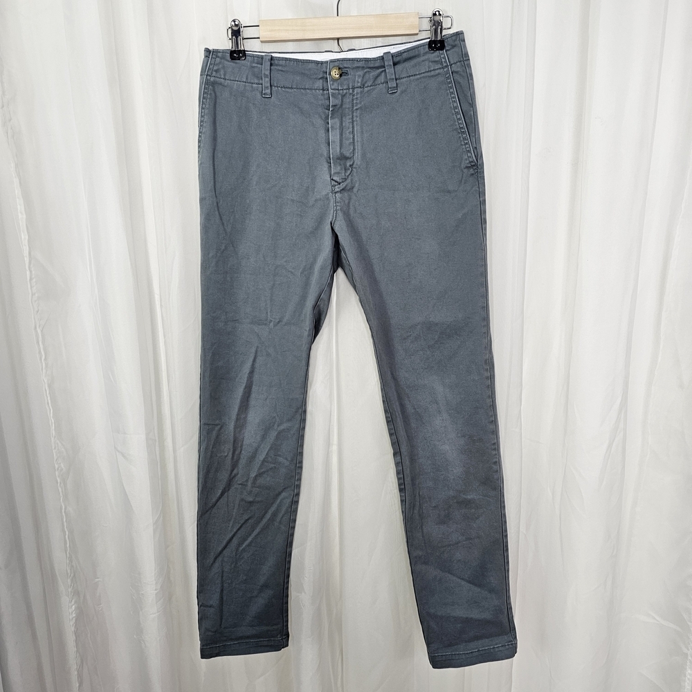 Urban Outfitters Men's Skinny Fit Gray Chino Pants NWT 29x30